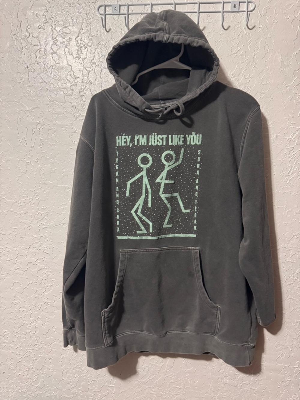 Tegan & Sara “Hey, I’m Just Like You” Rave Hoodie
Size large